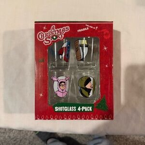 A Christmas Story Shot Glass 4-Pack